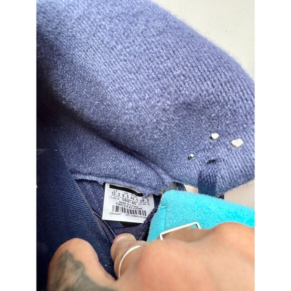 NIB 2015 NIKE Air Jordan 5 Retro Pre-Grape Hornets Navy Sneakers, Size 10.5 - Picture 13 of 15